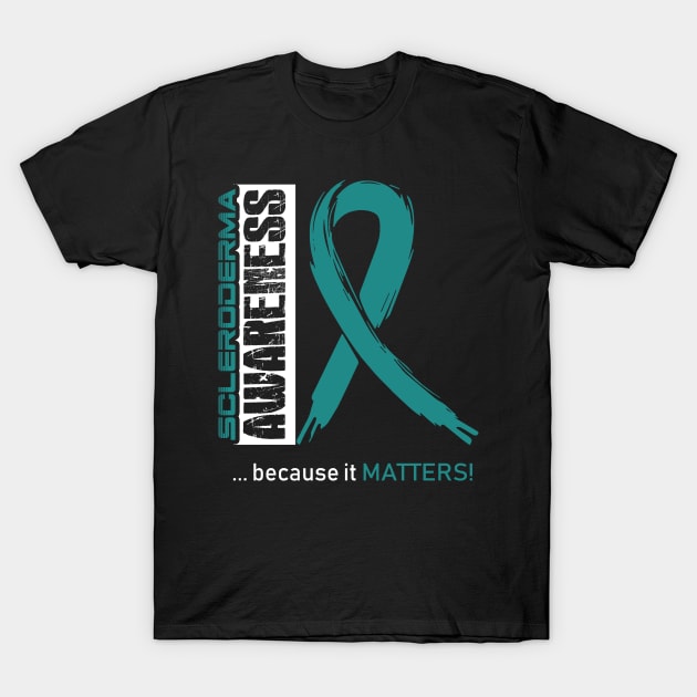 Scleroderma Awareness Because Its Matters - In This Family We Fight Together T-Shirt by BoongMie